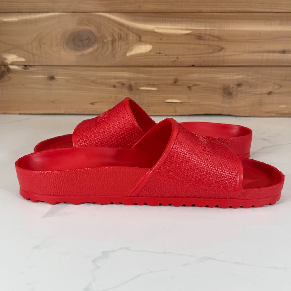 Birkenstock Barbados EVA Red Sport Slide Sandals Mens 11 US/ 44 Waterproof
